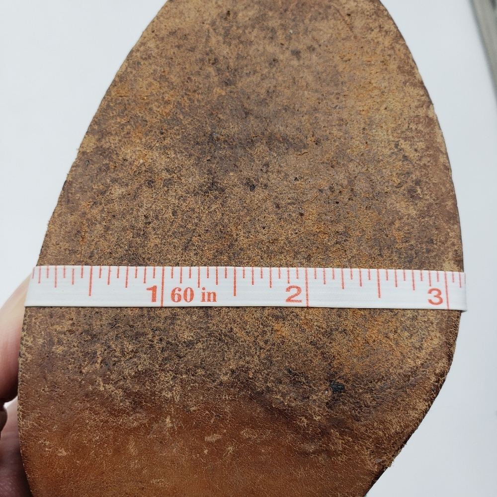 Vintage MCM Green Suede Patent Leather Heels Slingback Block Heel Mary Jane - Picture 8 of 11